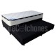 Sommier Marinero Mussa Urania negro 90x190 + Colchón Inducol Onix