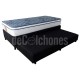 Sommier Marinero Mussa Urania negro 90x190 + Colchón King Koil Aspen