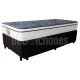 Sommier Marinero Mussa Urania negro 90x190 + Colchón King Koil Aspen