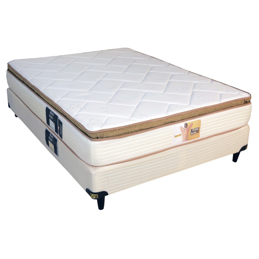 Somier Divan Cama Carro 90 X 190 Colchon King Koil Finesse