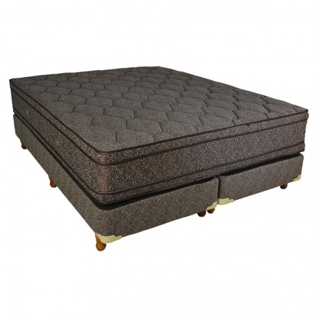 Colchón + Sommier Maximum Eternity Gold 200 x 200 reforzado + 2 almohadas