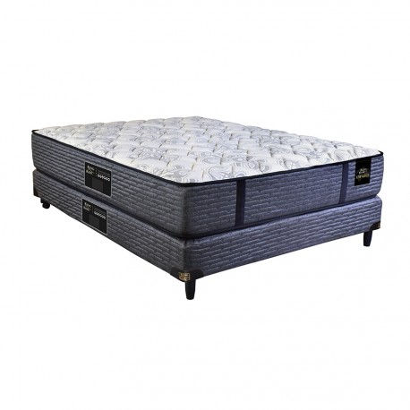 Colchón + Sommier King Koil Super Firm 140 x 190 Gold Edition + 2 almohadas