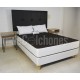 Colchón Inducol Línea Dorada 140 x 190 + Sommier Inducol Blanco 