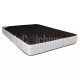 Colchón Línea Dorada 140 x 190 + Sommier Inducol Blanco + Respaldo Ellis 160 x 80