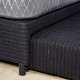 Sommier Marinero Mussa Urania negro 90x190 + Colchón Viggo Dual Relax