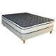 Colchón Zafiro Rodio 140 x 190 + Sommier Inducol + 2 almohadas