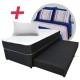 Marinera Viggo Dual Bed 90x190 + Colchón Viggo Premium + sábanas + 1 almohada